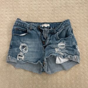 Dark blue Jean shorts